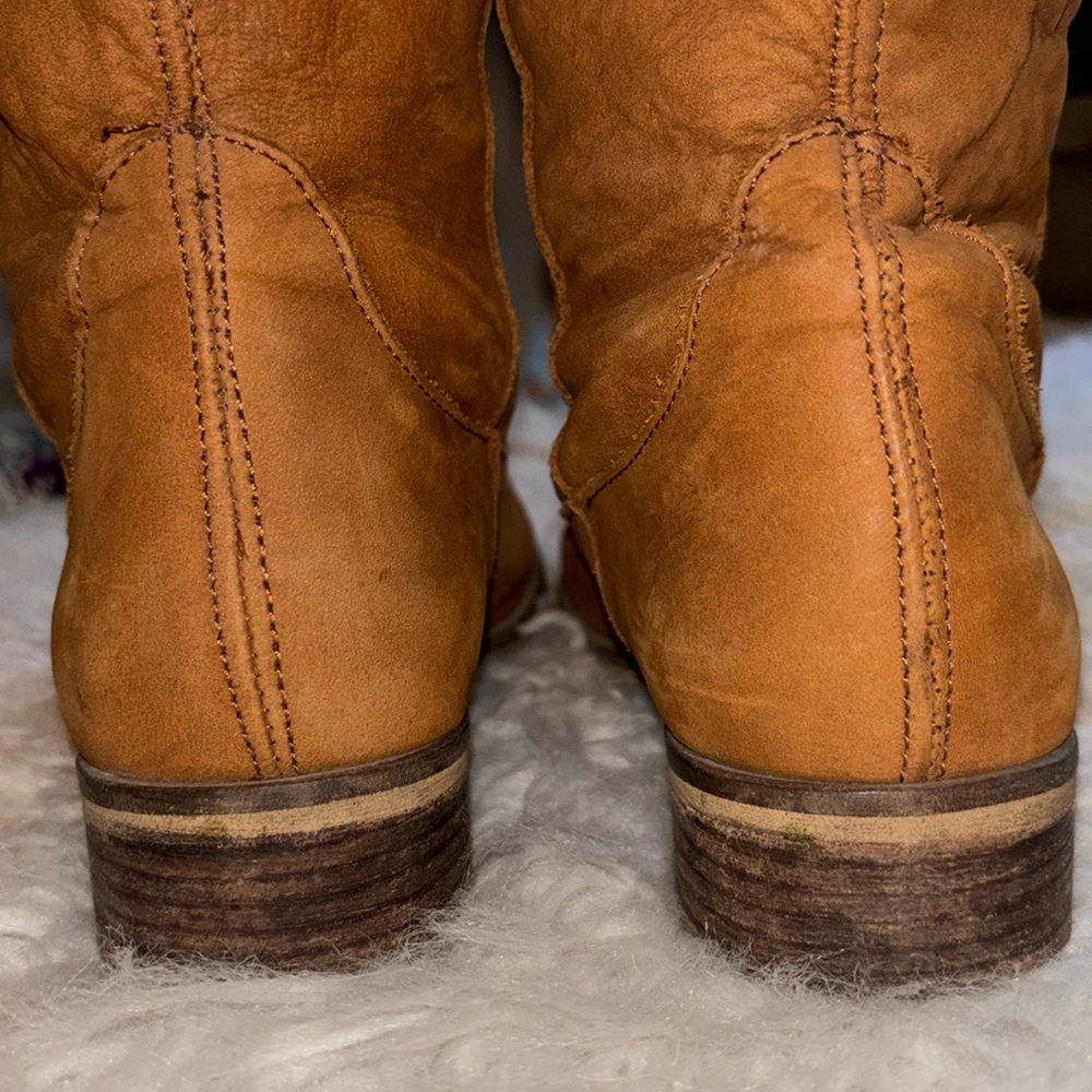 Steve Madden Bankker Pull-on Soft Leather Boots, Size 7.5 M - Picture 8 of 16